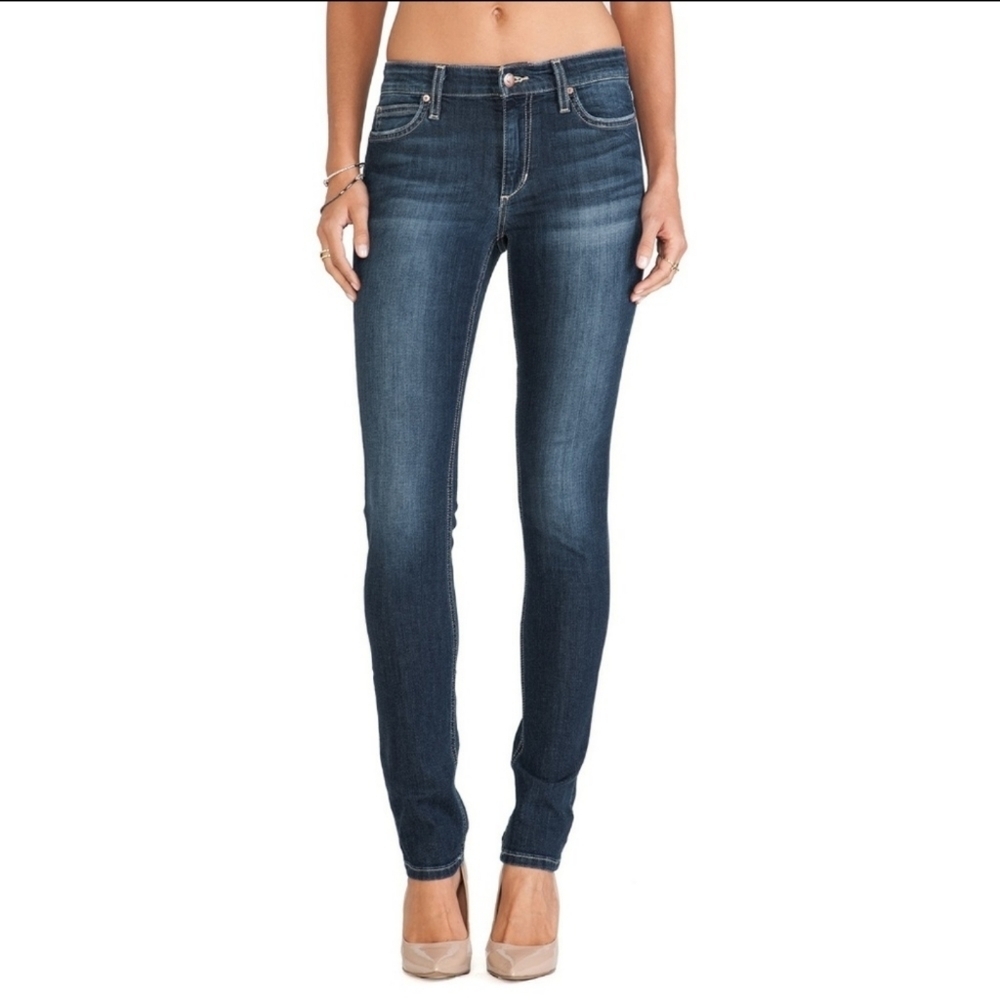 Joe's Lindz Mid Rise Skinny Jeans